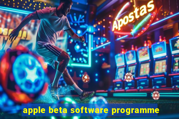 apple beta software programme